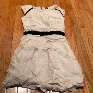 Luca Couture babydoll crepe dress